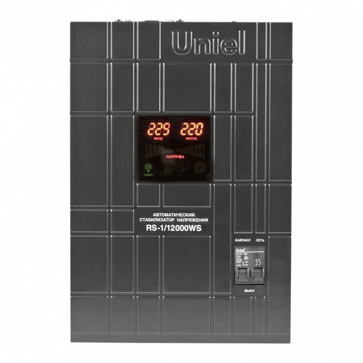 Стабилизатор напряжения Uniel RS-1/500 500 ВА 07386