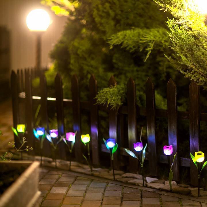 Садовая фигура-светильник Uniel Tulip UL-00004276