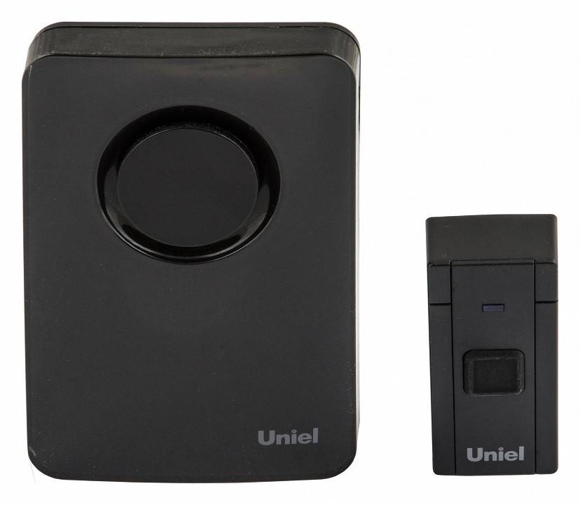 Звонок беспроводной Uniel UDB-014W черный UL-00006433