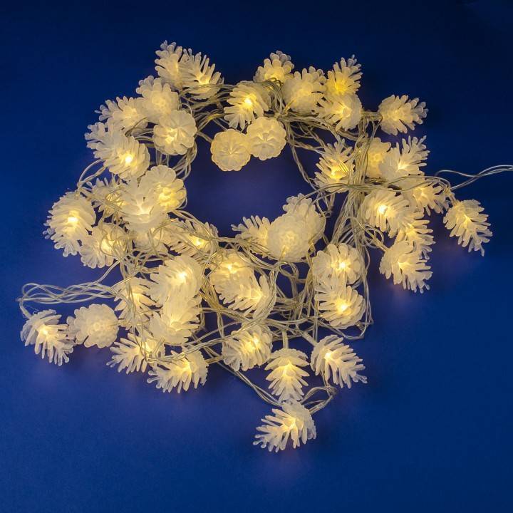 Гирлянда Супернить Uniel ULD-S0500/50 DTA 50 м 500 LED теплый белый UL-00007192