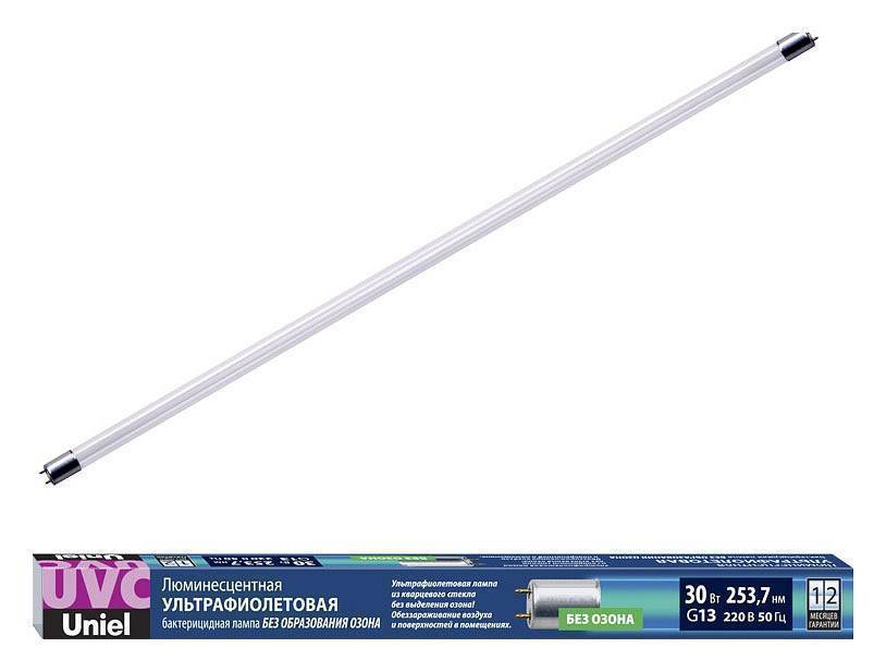 Лампа бактерицидная Uniel  G13 30Вт K UL-00007277