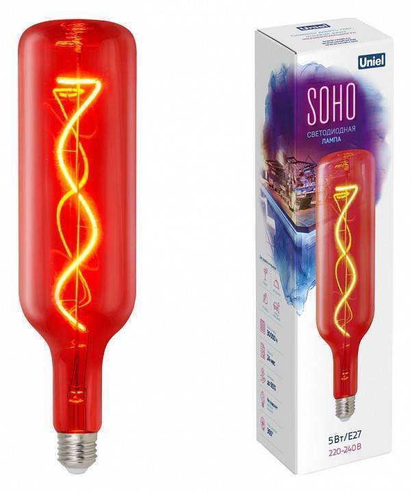 Лампа светодиодная Uniel Vintage E27 5 Вт 2250 K UL-00007626