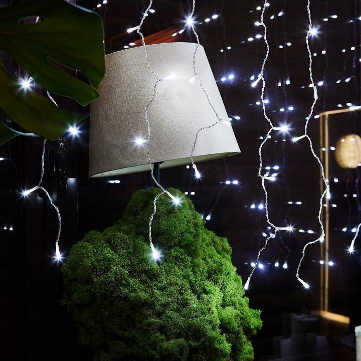 Гирлянда-занавес Uniel ULD-C3020-384/DTA/RC WHITE 3x2 м IP44 UL-00008562