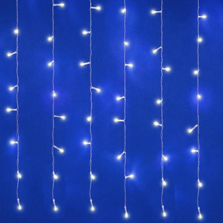 Гирлянда-занавес Uniel ULD-S1500-160/DTA WHITE 1.5x1.5 м IP20 UL-00010074