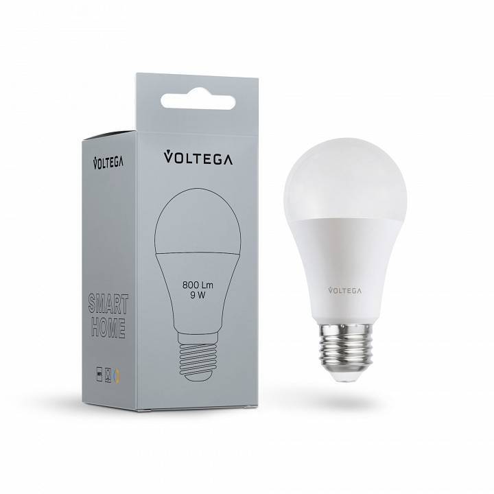 Умная светодиодная лампа Voltega Wi-Fi bulbs E27 9 Вт 2700-6500 K 2429