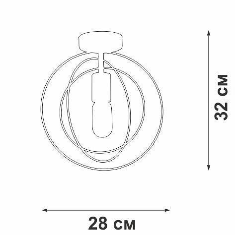 Светильник на штанге Vitaluce V3794 V3794-8/1PL