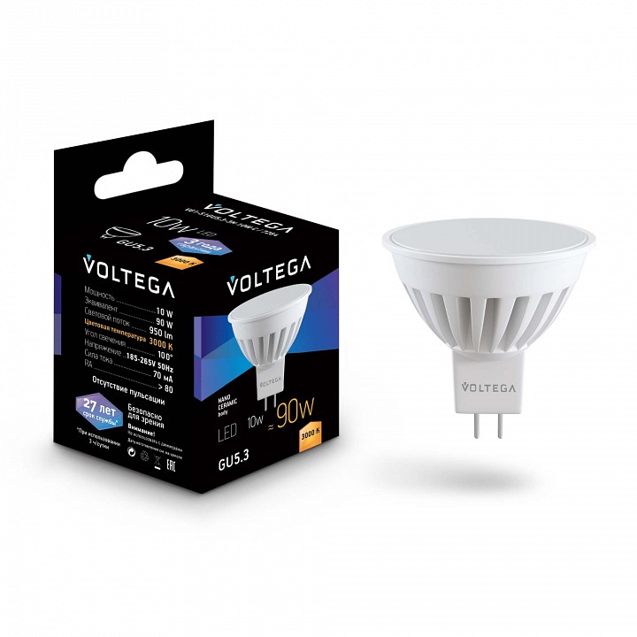 Лампа светодиодная Voltega Sofit 7264