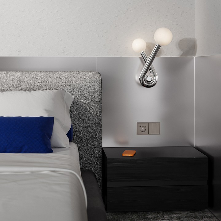 Накладка для розетки с заземлением и со шторками и 2хUSB type A и C Voltum S70 VLS001014