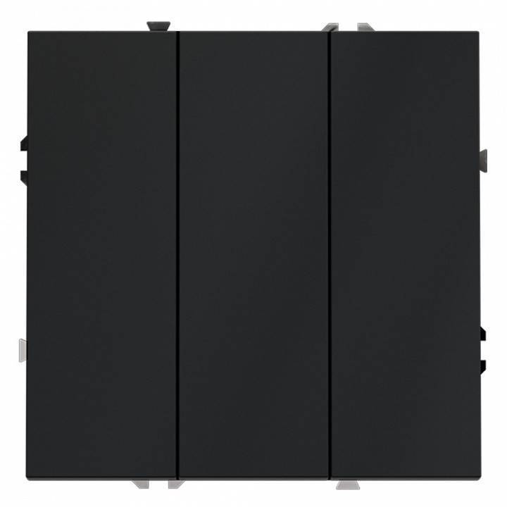 Выключатель трехклавишный без рамки Voltum S70 VLS030107