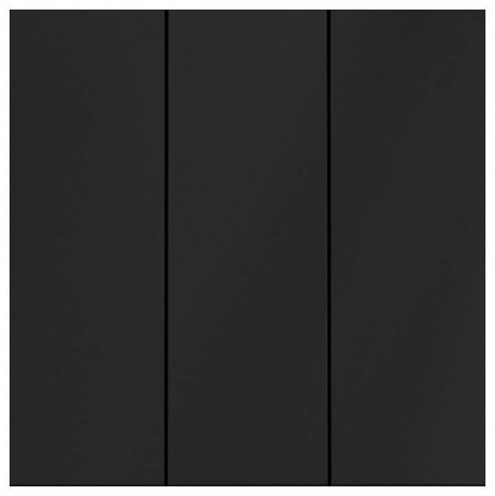 Выключатель трехклавишный без рамки Voltum S70 VLS030107