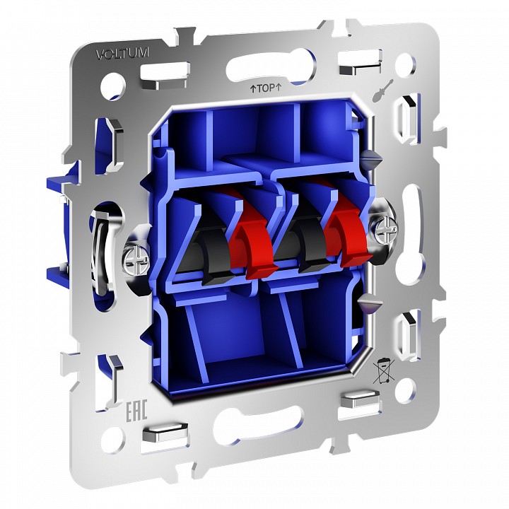 Механизм розетки акустическая Voltum S70 VLS0603M