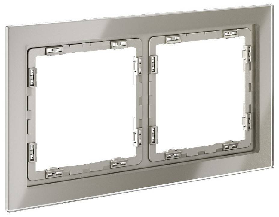 Рамка на 2 поста Voltum S70 VLS110204