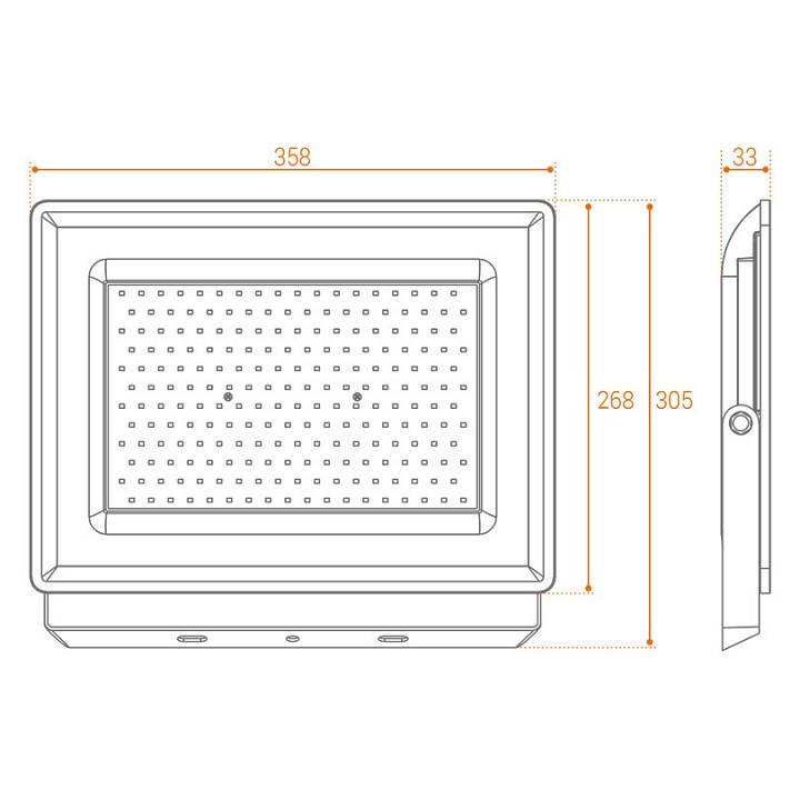 Настенно-потолочный прожектор Wolta WFL-200W WFL-200W/06