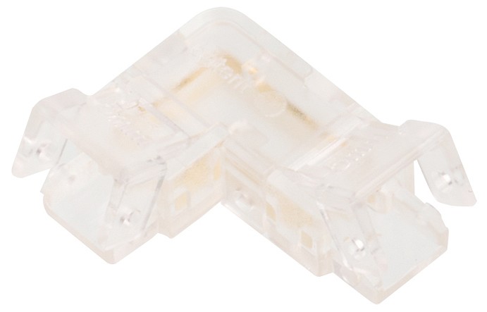 Соединитель лент угловой жесткий Wolta  WLS-2PIN-5MM-MONO-L
