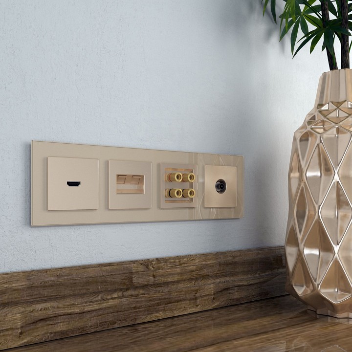 Накладка для розетки HDMI Werkel  W1196011