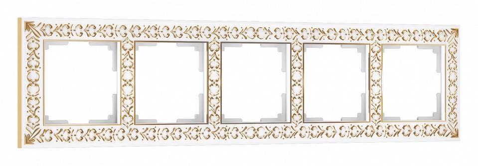 Рамка 5 постов Werkel Antik бронза W0051523