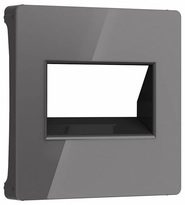 Накладка для розетки Ethernet RJ-45 Werkel Графит акрил W1191144
