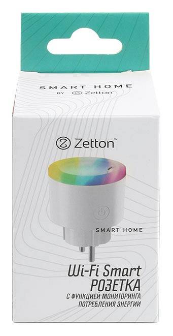 Розетка умная Zetton ZTSHSPS2S2 ZTSHSSPML16A1RU