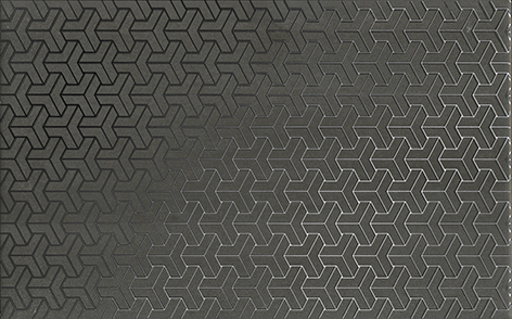 Декор Kerama Marazzi Ломбардиа антрацит 25х40 см HGD/D371/6400