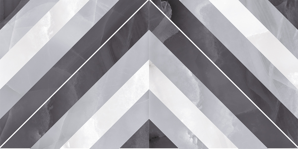 Плитка настенная Laparet Prime серый микс 25х50 см 34025