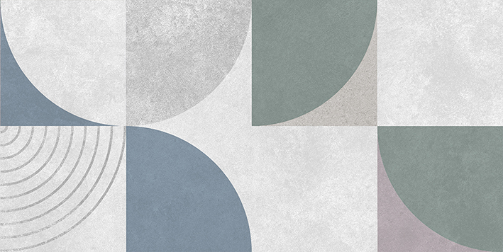 Плитка настенная Laparet Atlas серый мозаика 20x40 см 08-00-06-2458