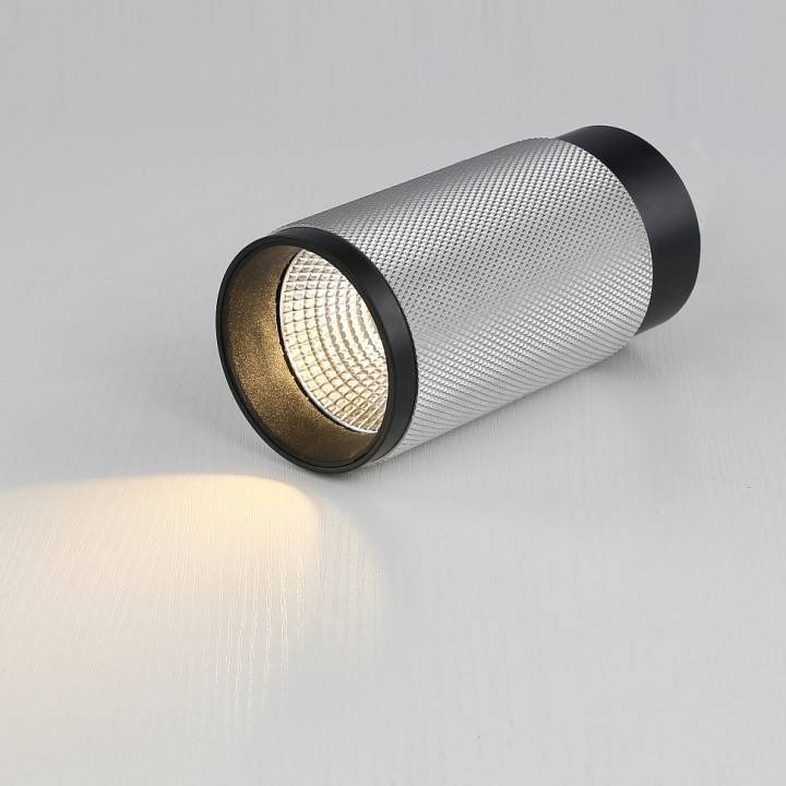 Накладной светильник iLedex Technical Delta 1954-10W-3000K-36 BK+SL