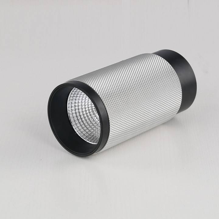 Накладной светильник iLedex Technical Delta 1954-10W-3000K-36 BK+SL