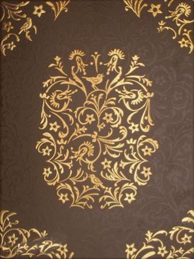 Декор Сокол Райский сад коричневый 33х44 см D621RAY6