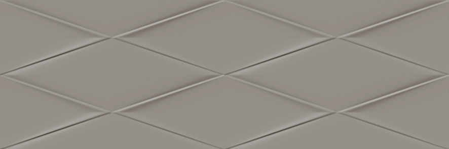 Плитка настенная Cersanit Vegas рельеф серый 25х75 см VGU092-53