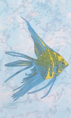 Декор Сокол Бриз Желтая рыба 20x33 см D403aAR8