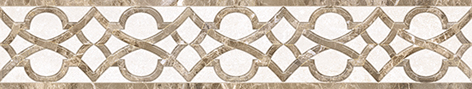 Бордюр Шахтинская плитка Глория бежевый 01 40х7.5 см 010212001896