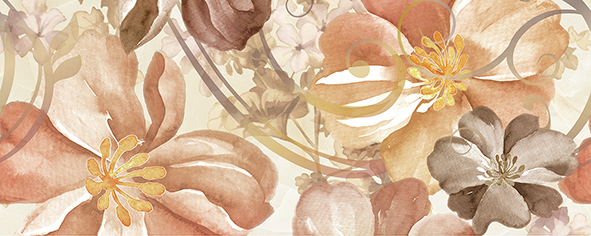 Декор панно Ceradim Lata B 20х50 см КПН17LataB