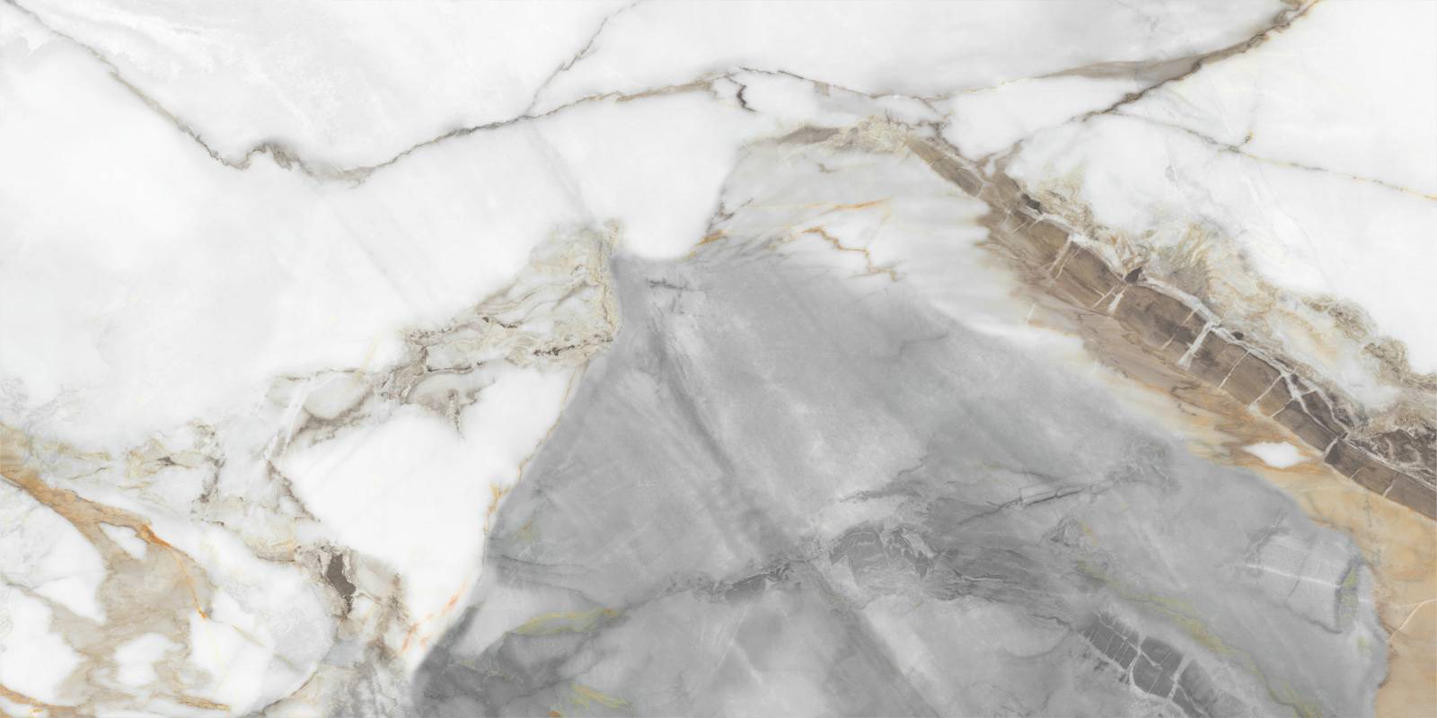 Керамогранит Ametis by Estima Matrix Gray полированный 600x1200x7 мм 60120MAX15P