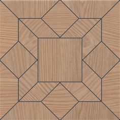 Декор мозаичный Kerama Marazzi Дартмут коричневый 20х20 см SG175/005