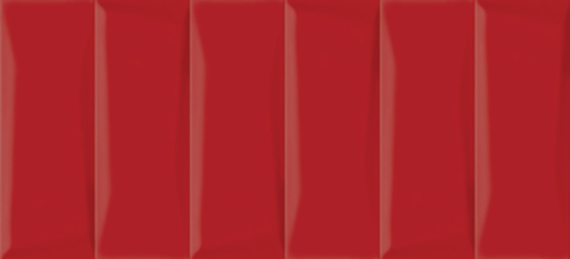 Плитка настенная Cersanit Evolution рельеф кирпичи красный 20х44 см EVG413
