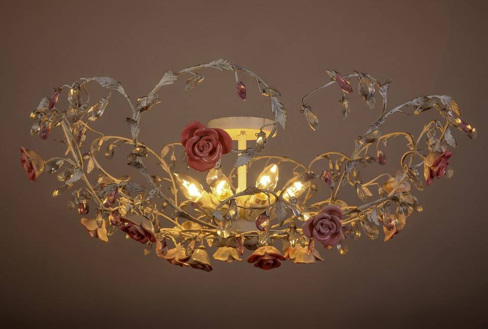 Люстра на штанге Abrasax Suzanne 8 ламп SX0730/8