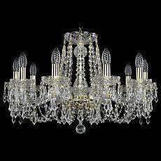 Подвесная люстра Bohemia Art Classic 11.23 10 ламп 11.23.10.220.Gd.Dr