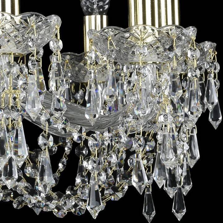 Подвесная люстра Bohemia Art Classic 11.23 10 ламп 11.23.10.220.Gd.Dr