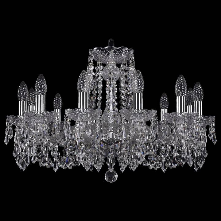 Подвесная люстра Bohemia Art Classic 11.23 12 ламп 11.23.12.220.Cr.Dr