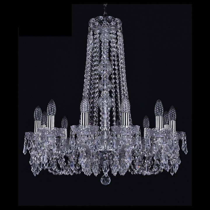 Подвесная люстра Bohemia Art Classic 11.23 12 ламп h-70 11.23.12.220.h-70.Cr.Dr