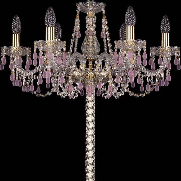 Торшер Bohemia Art Classic 11.24 высота 160 см 13.24.6.200.P.h-160.Gd.V7010