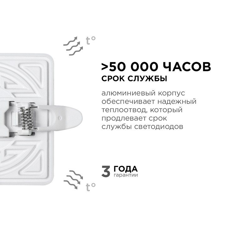 Встраиваемый светильник Apeyron Electrics  06-112