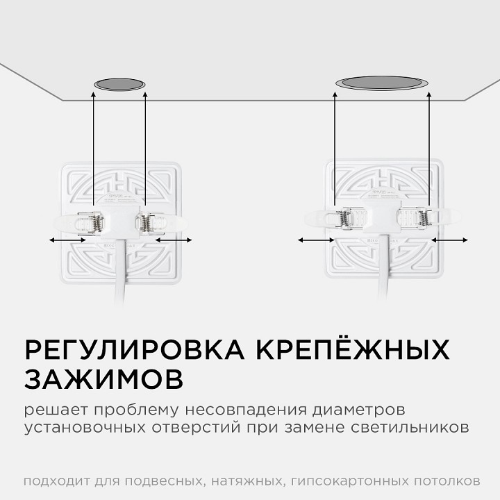 Встраиваемый светильник Apeyron Electrics  06-112