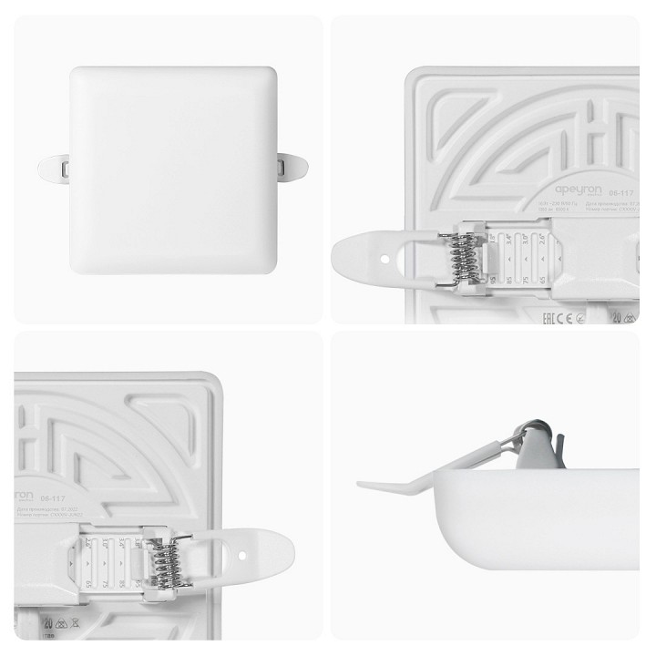 Встраиваемый светильник Apeyron Electrics  06-117