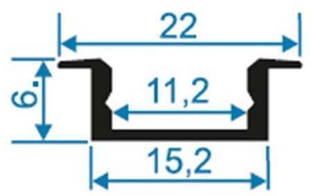 Короб встраиваемый Apeyron Electrics  08-02-ЧБ