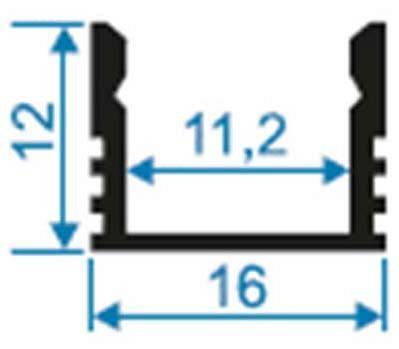 Короб накладной Apeyron Electrics  08-10-ЧБ