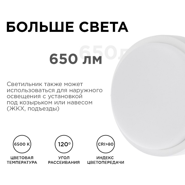 Накладной светильник Apeyron 28-02 LED 12 Вт