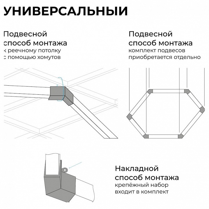 Накладной светильник Apeyron 30-23