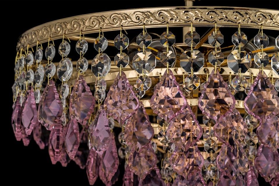 Люстра на штанге Arti Lampadari Castellana Gold Castellana E 1.3.38.603 G
