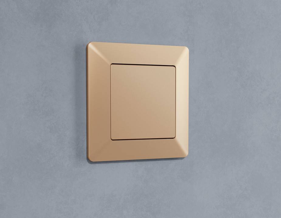 Рамка на 1 пост Ambrella Volt Line AF110601